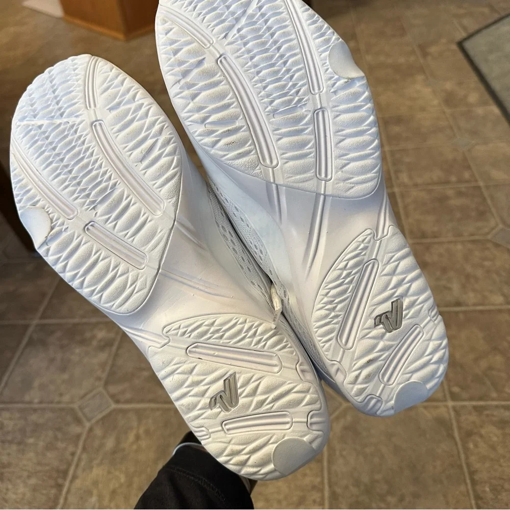Varsity Rise 2 White Cheer Shoes Lightweight, RallyFlex Breathable Mesh, Gym - Picture 8 of 9